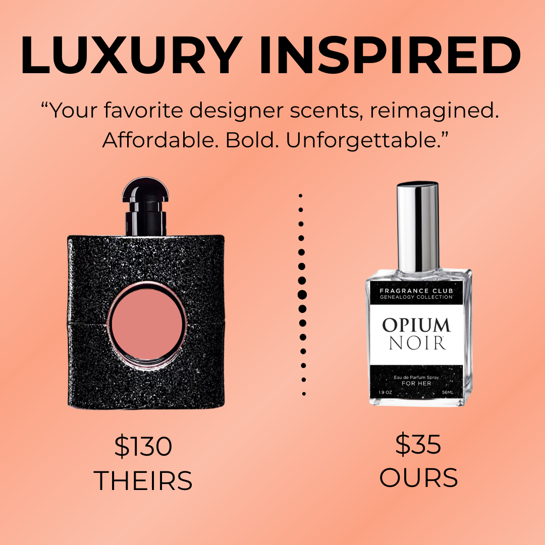 Pink Opium Label Inspired by Black Opium | Bold Women's Fragrance – Lady In Red ...